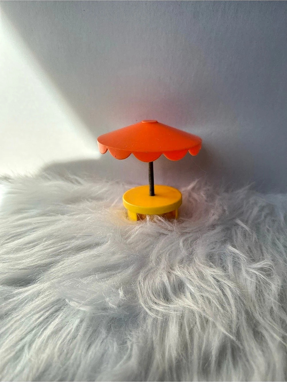 Fisher-Price Little People Patio Round Table with Umbrella